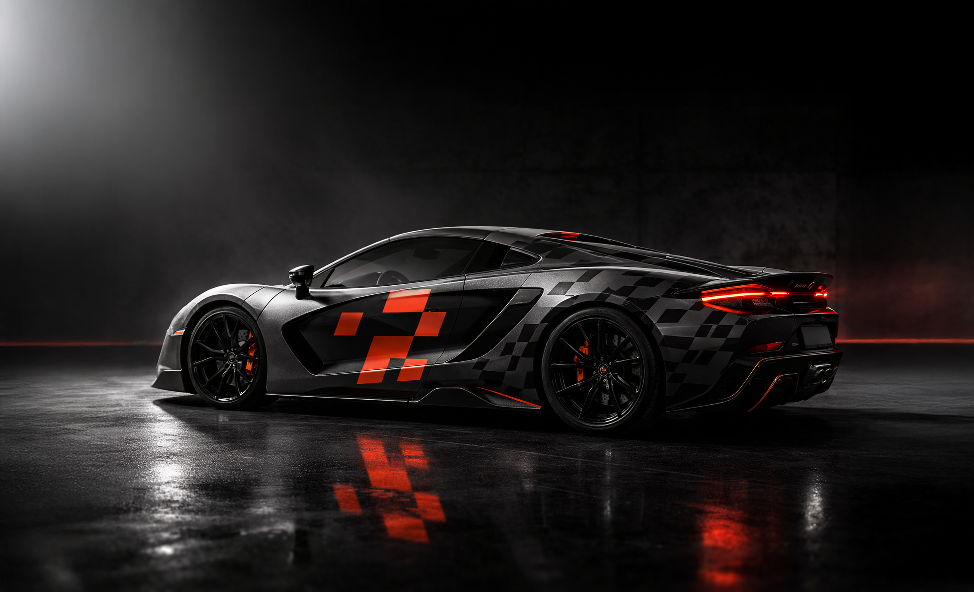 RAFA racing branding imagined on a racer